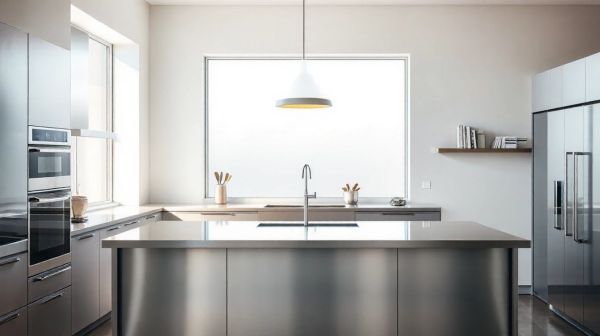 6 raisons pour lesquelles le inox peut sublimer votre cuisine