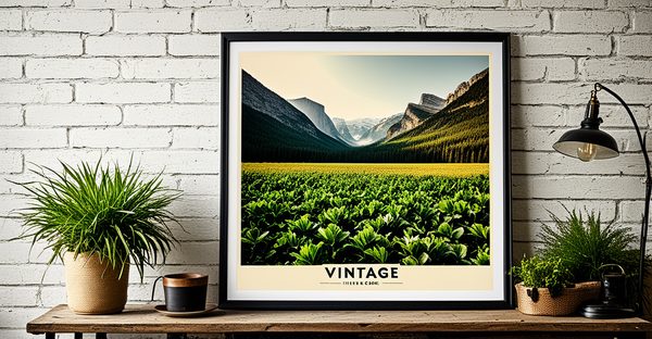 Affiche nature vintage : embellissez votre intérieur avec style