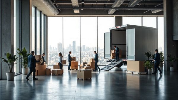 Déménagement d'entreprise : guide pratique pour un succès tranquille