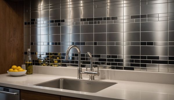 Et si la mosaïque en inox devenait la star de votre cuisine ?