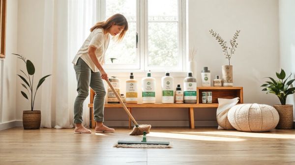 Top choix de produits écoresponsables pour le nettoyage des sols