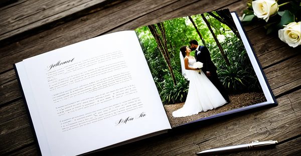 Un livre d'or mariage sur mesure pour des souvenirs uniques