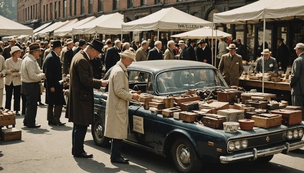 Explorez la brocante en ligne : éclats du passé à découvrir